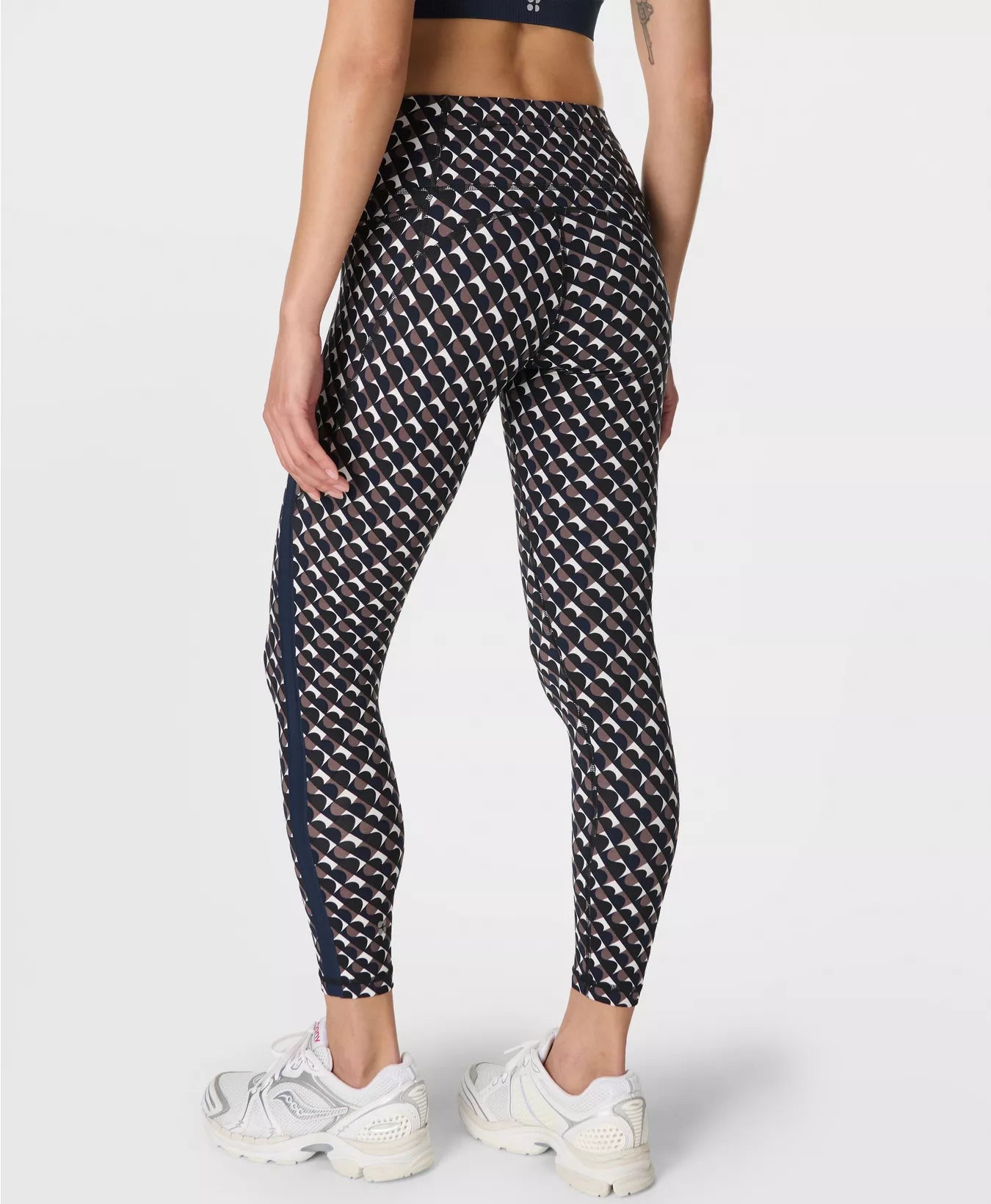 Power 7/8 Side Stripe Workout Leggings