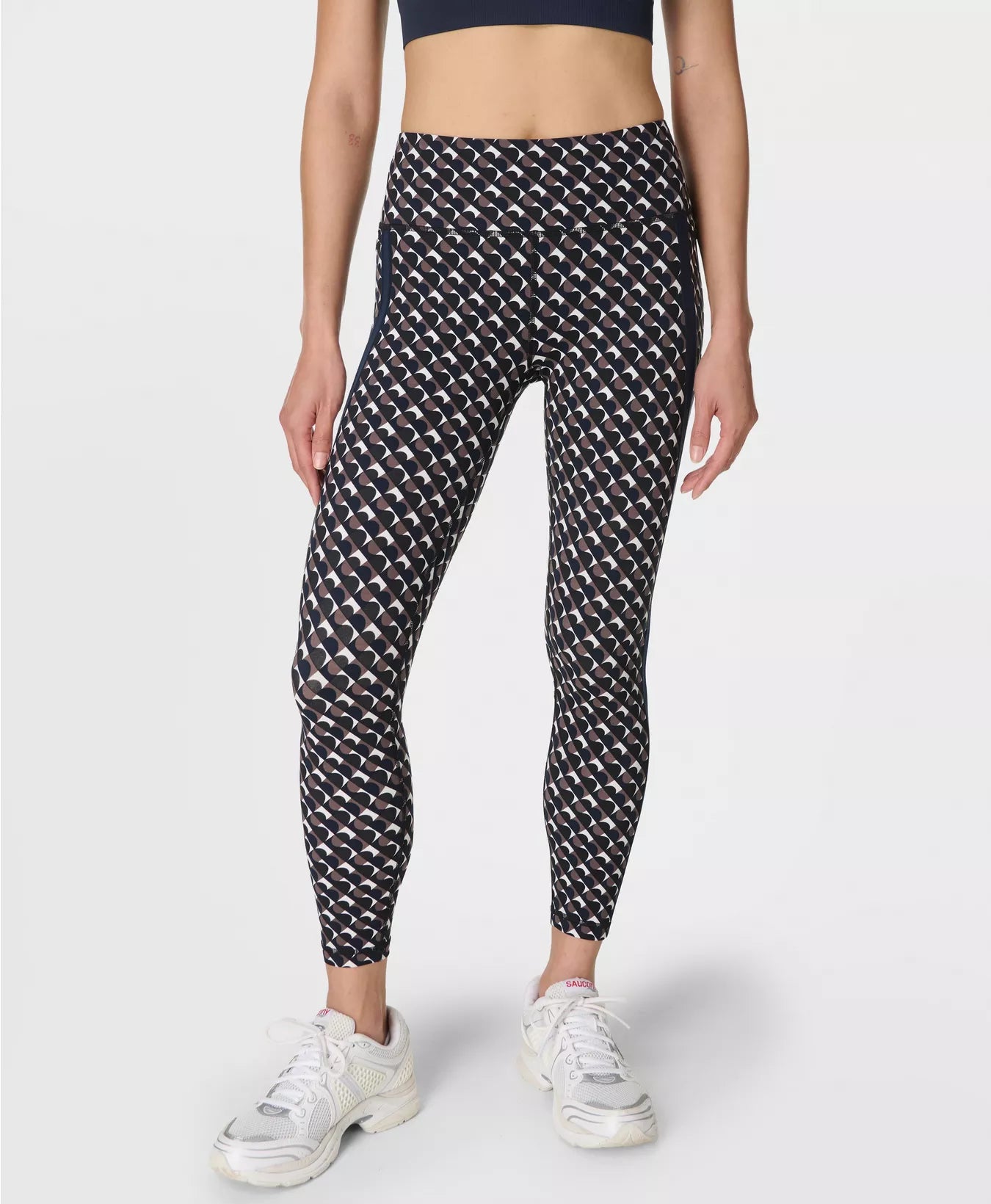 Power 7/8 Side Stripe Workout Leggings