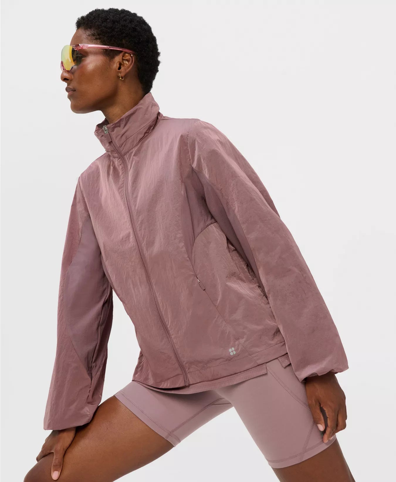 Breathe Easy Track Jacket in Duskberry Purple