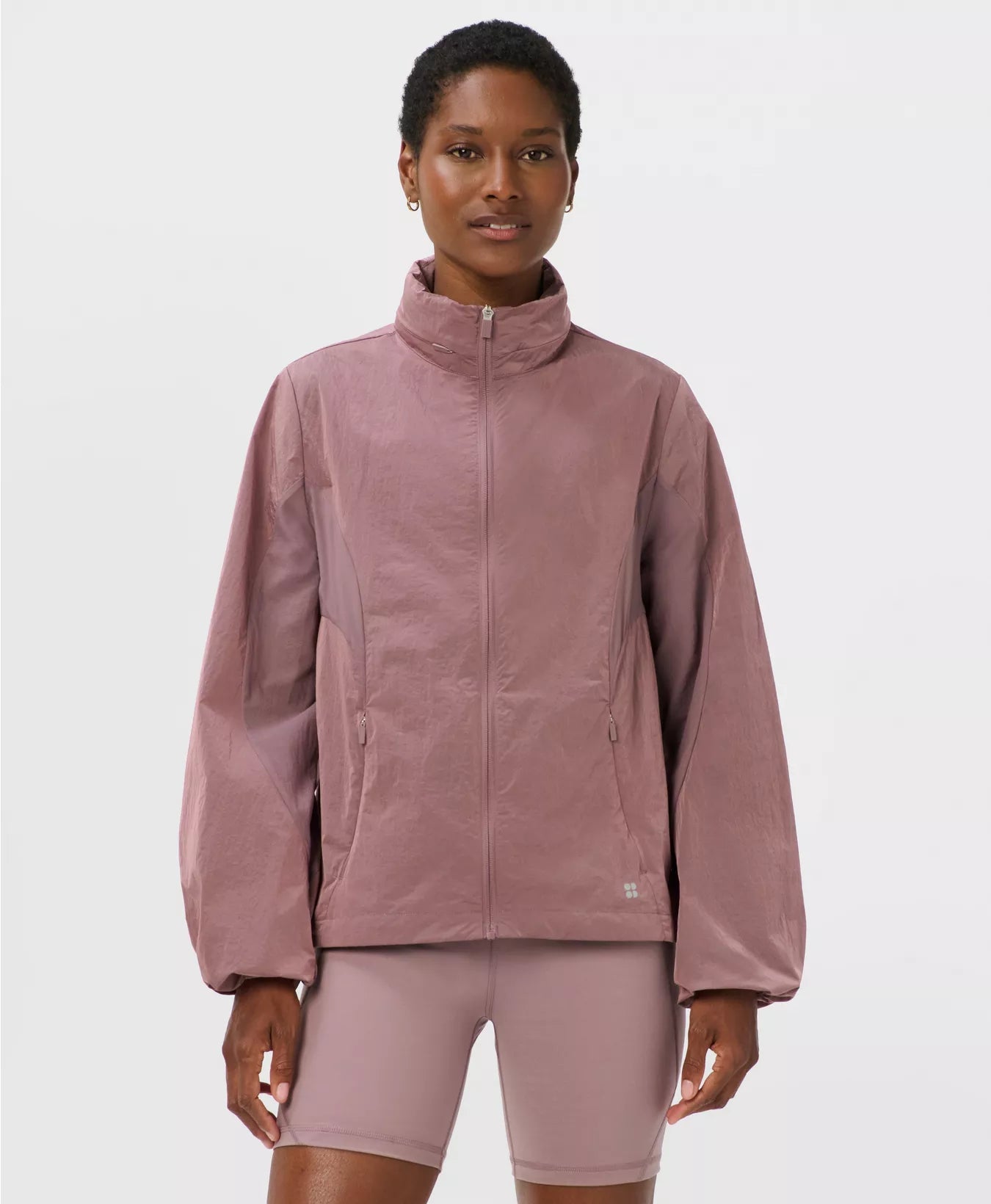 Breathe Easy Track Jacket in Duskberry Purple