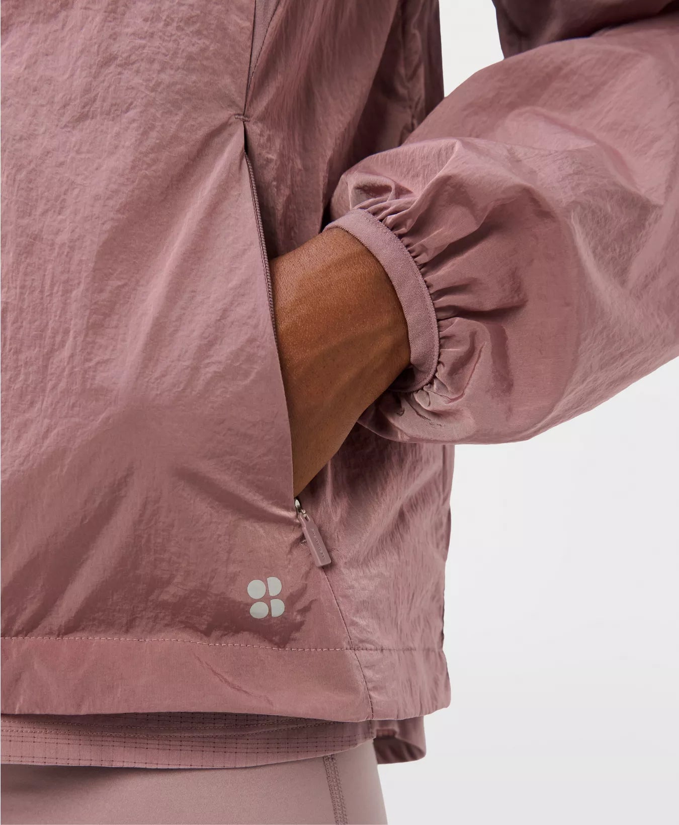 Breathe Easy Track Jacket in Duskberry Purple