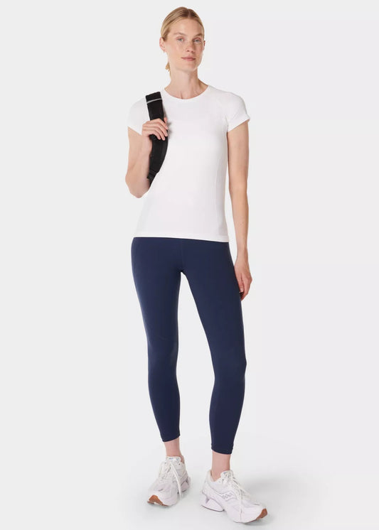 POWER WORKOUT LEGGING NAVY - SWEATY BETTY