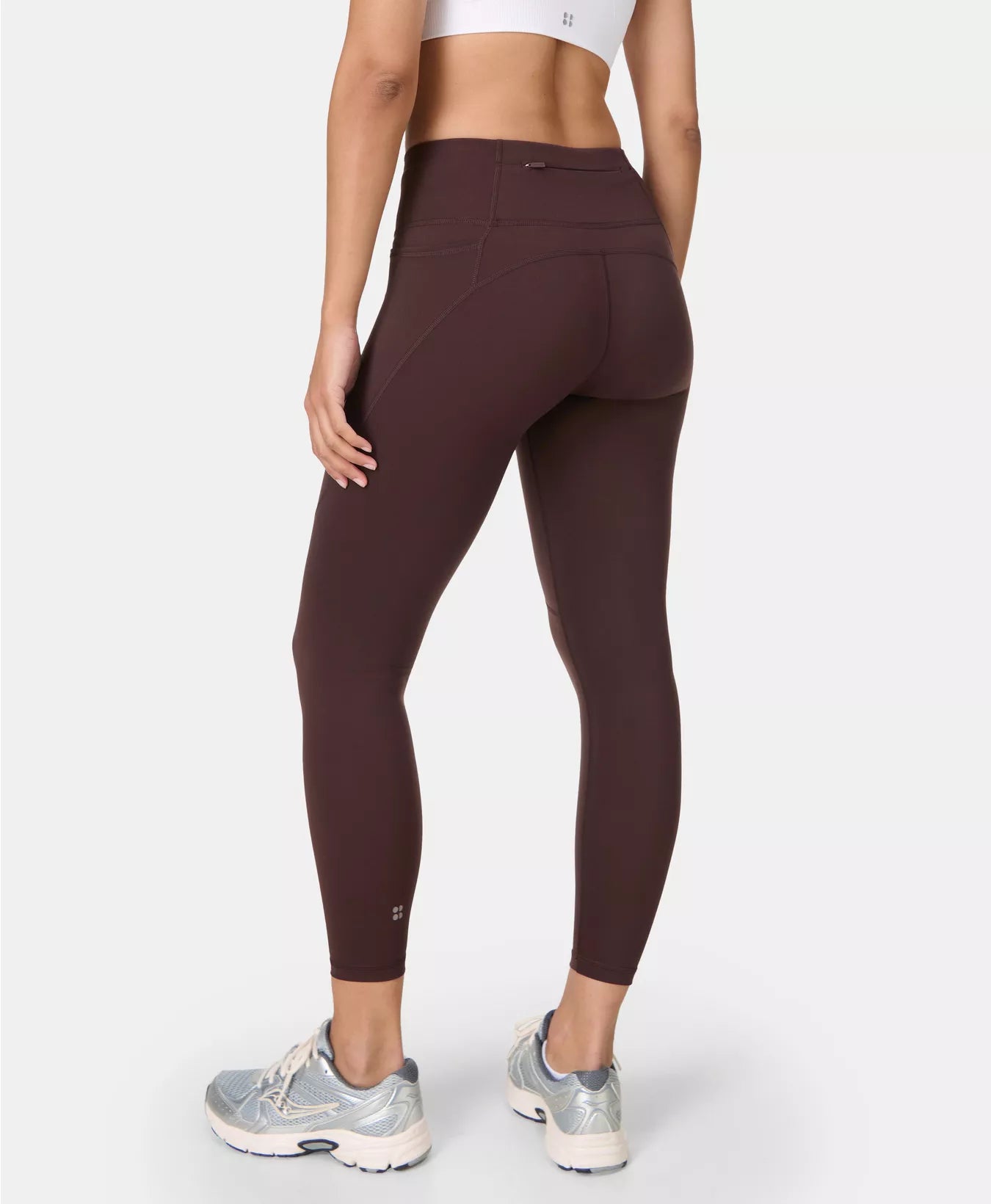 Power 7/8 Gym Leggings in Sable Brown