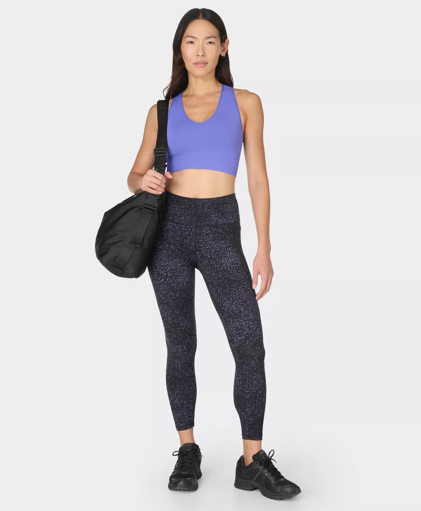 Power Reflective 7/8 Gym Leggings in Reflecive Print