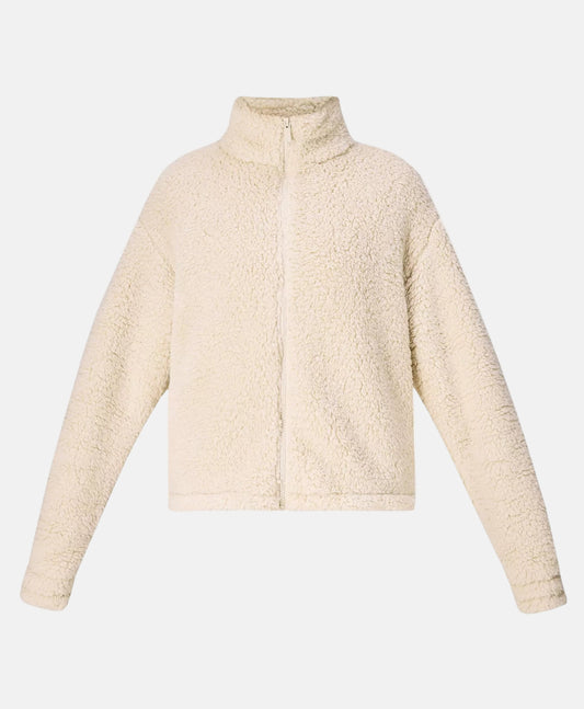 Canyon Fleece Zip Up Barley Beige