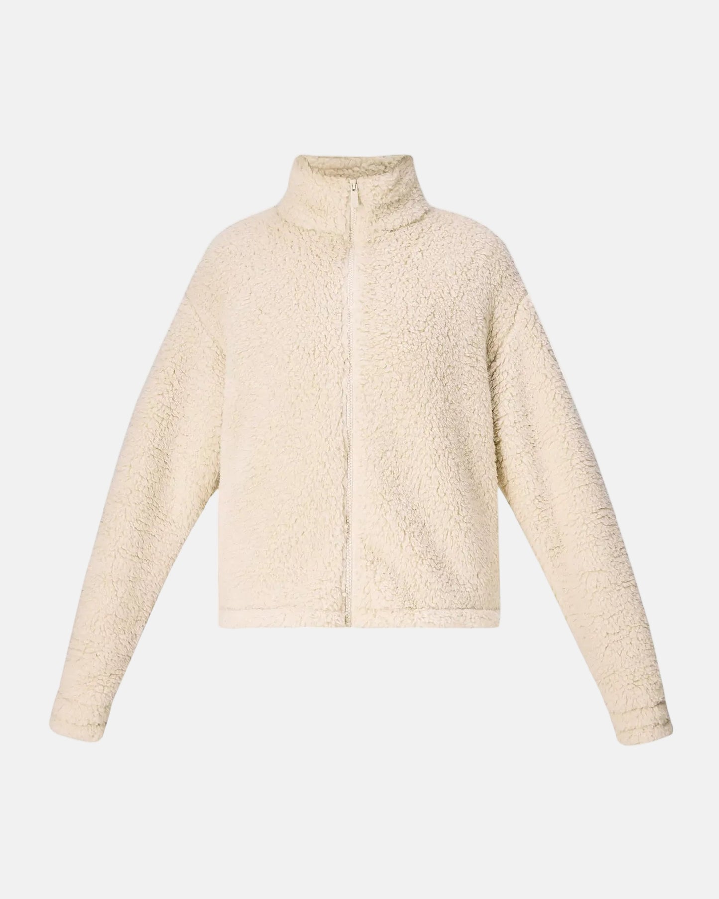 Canyon Fleece Zip Up Barley Beige