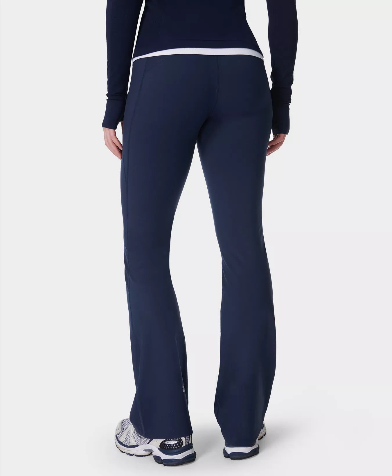 Power 32" Bootcut Workout Trouser in Navy Blue