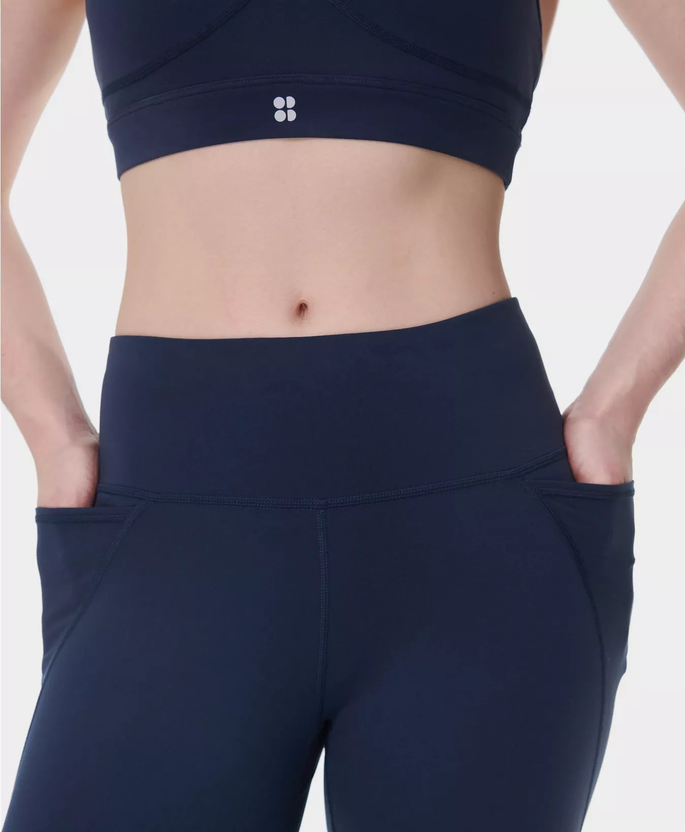 Power 32" Bootcut Workout Trouser in Navy Blue