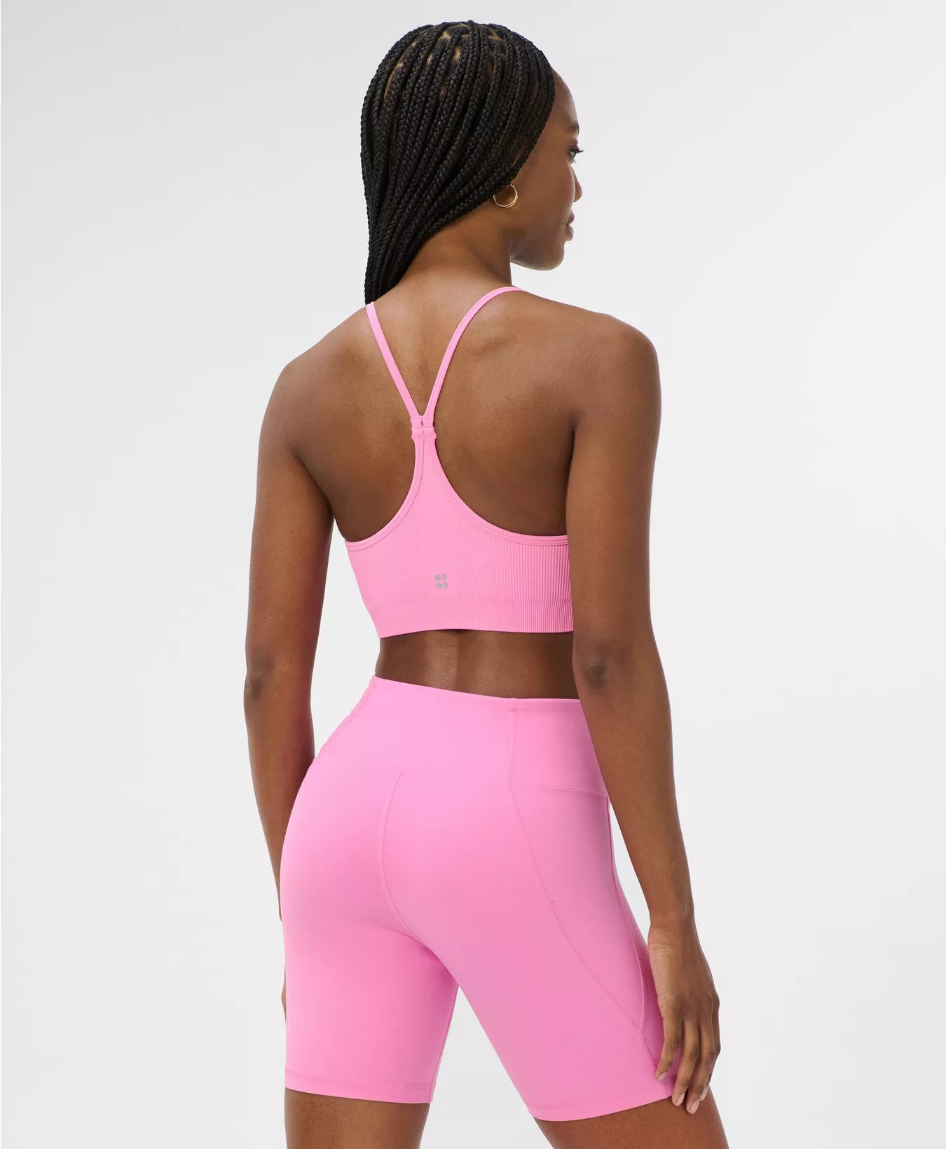 Spirit Restored Seamless Yoga Bra in Guava Pink