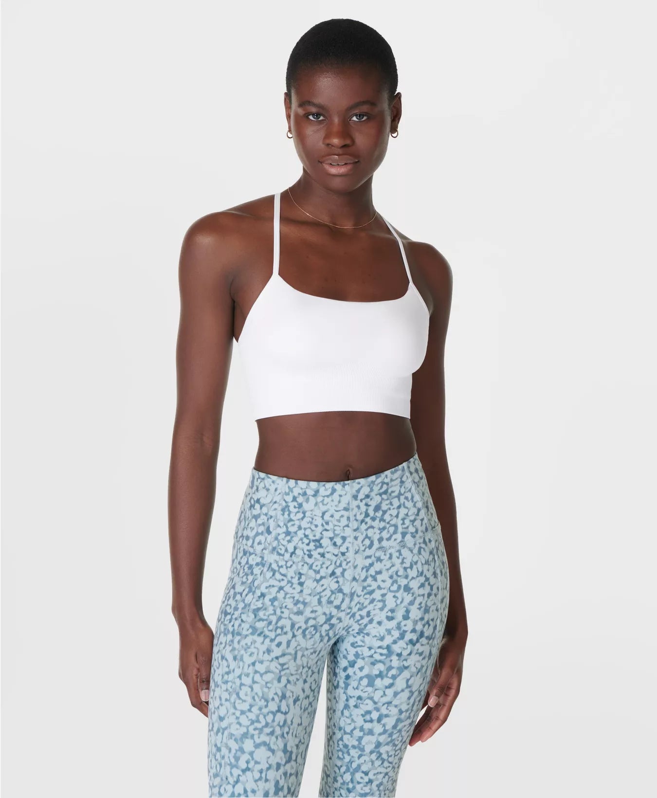 Spirit Restored Yoga Bra  White