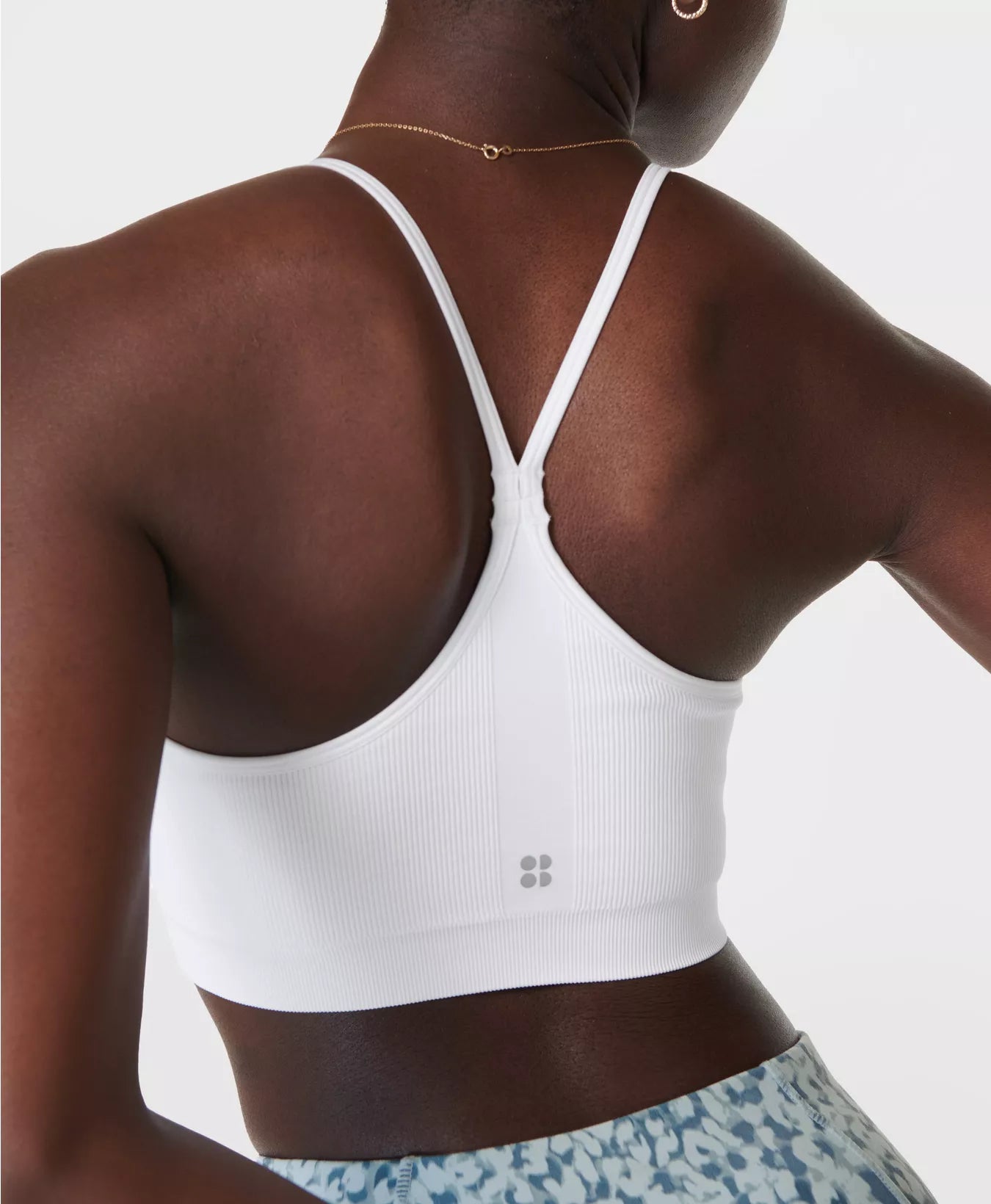 Spirit Restored Yoga Bra  White