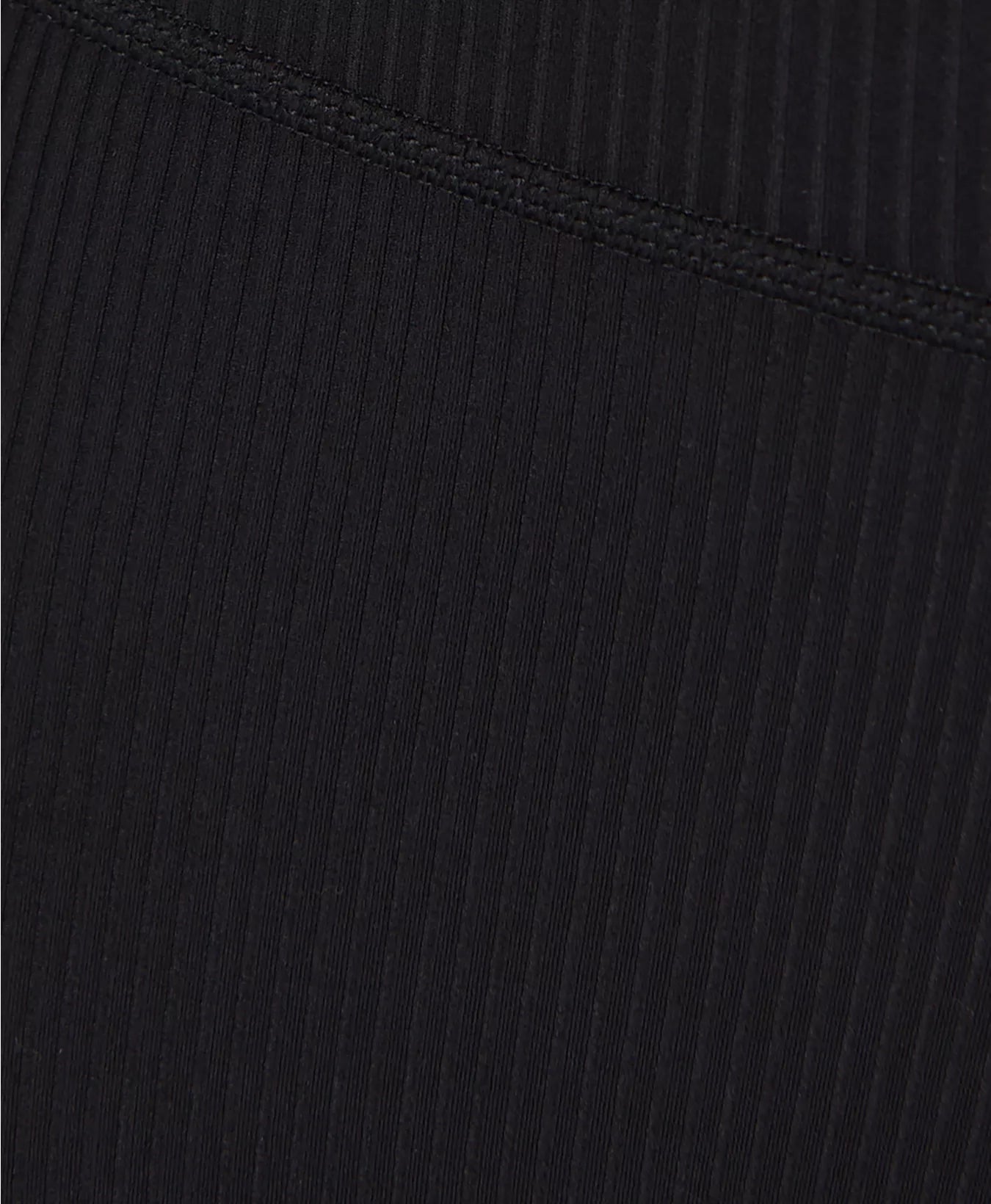 Glow Rib 7/8 Leggings in Black