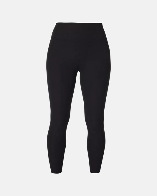 Glow Rib 7/8 Leggings in Black
