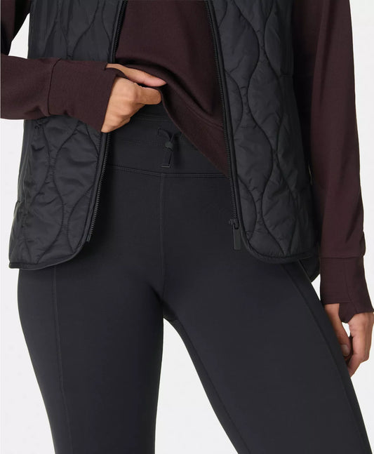 Therma Boost Heat Tech 7/8 Walking Leggings in Black