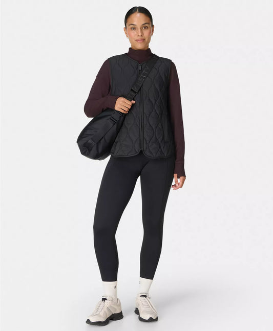 Therma Boost Heat Tech 7/8 Walking Leggings in Black