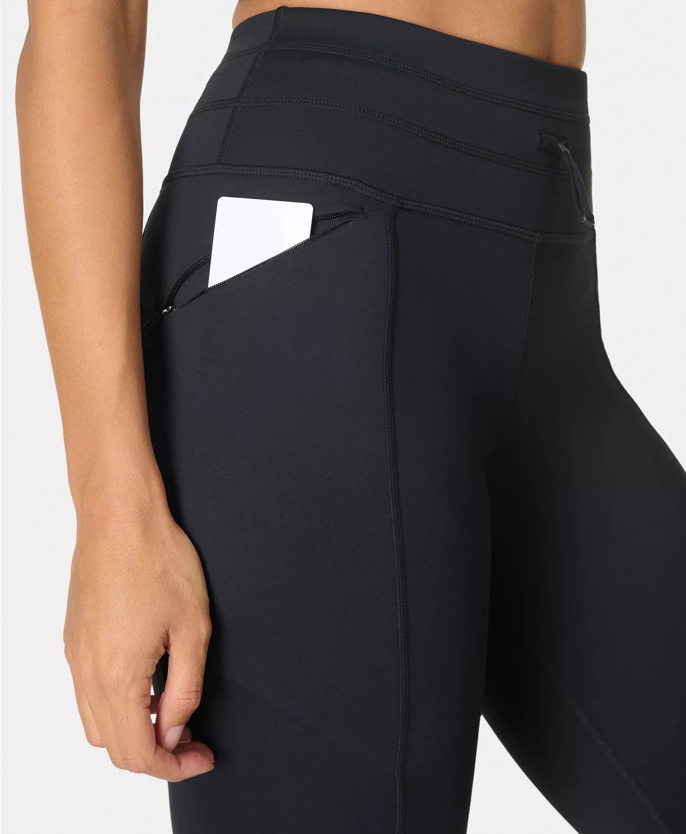 Therma Boost Heat Tech 7/8 Walking Leggings in Black