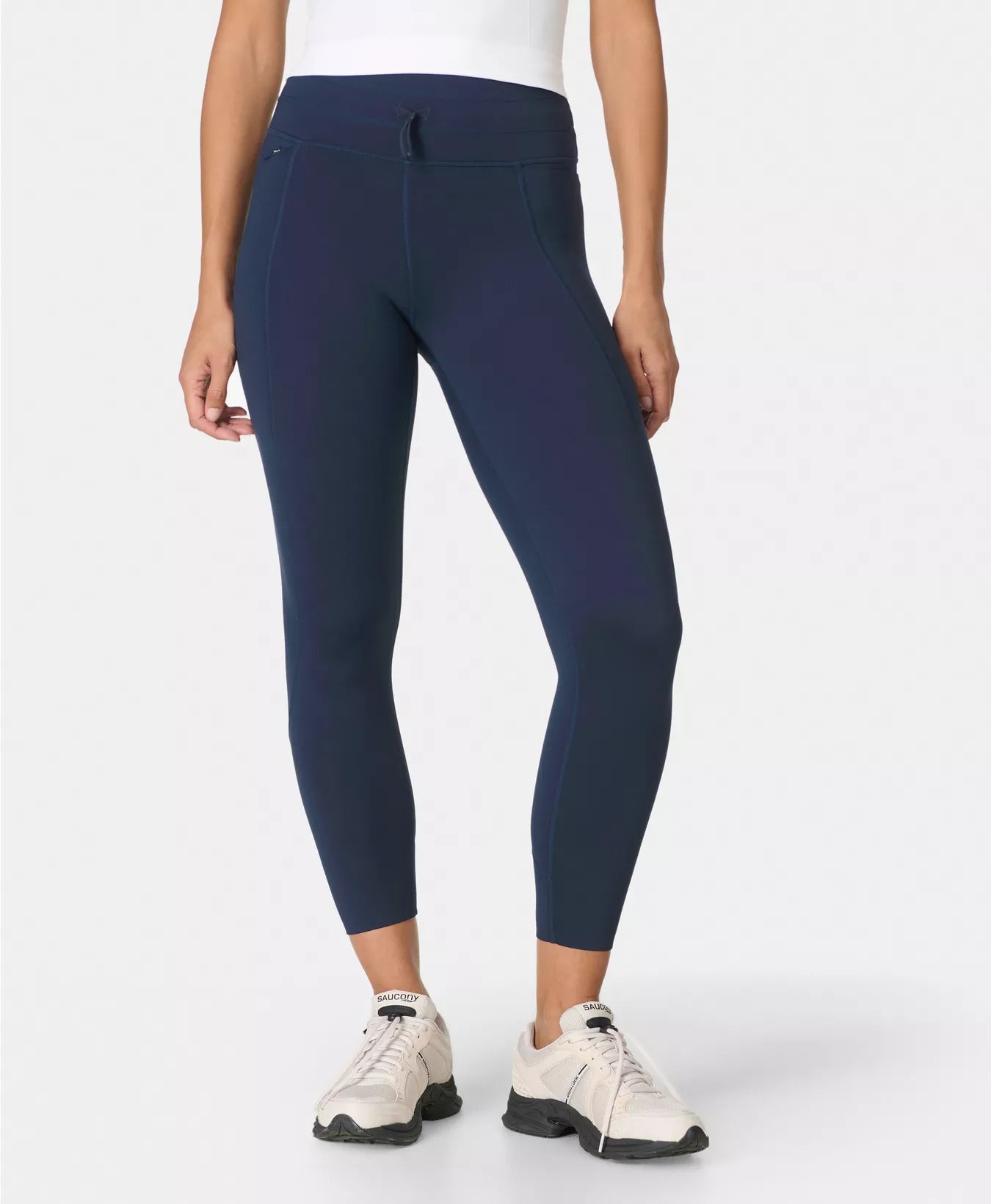 Therma Boost Heat Tech 7/8 Walking Leggings in Navy