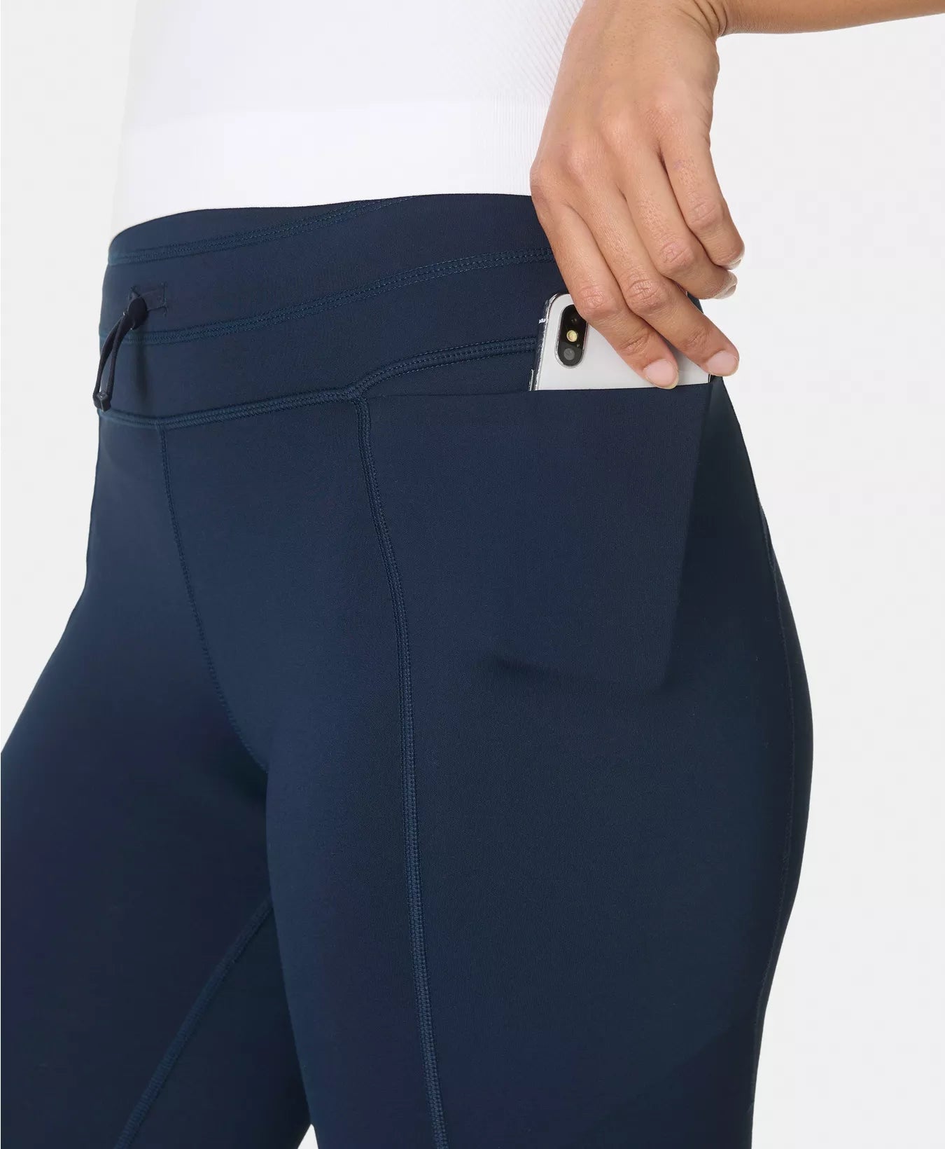 Therma Boost Heat Tech 7/8 Walking Leggings in Navy