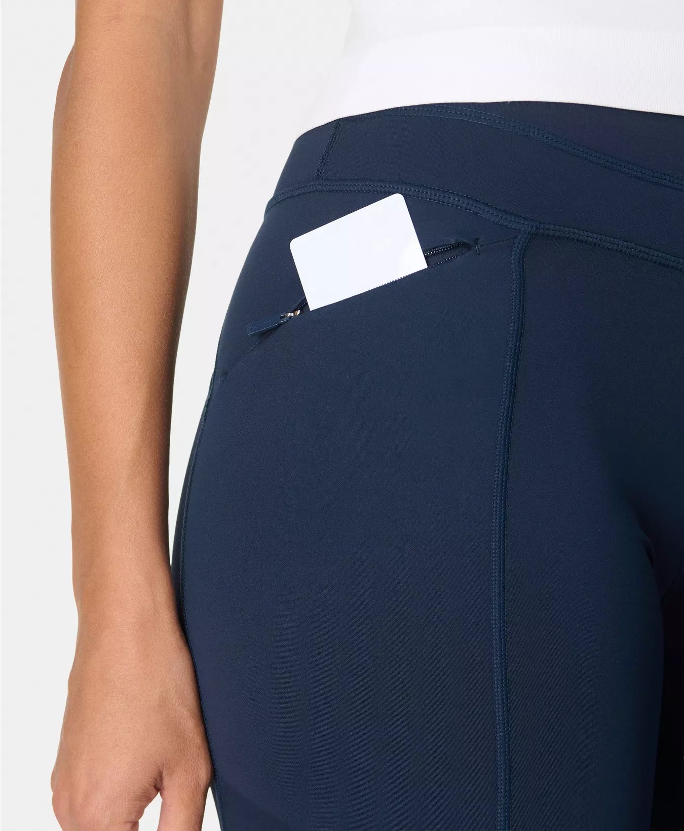 Therma Boost Heat Tech 7/8 Walking Leggings in Navy