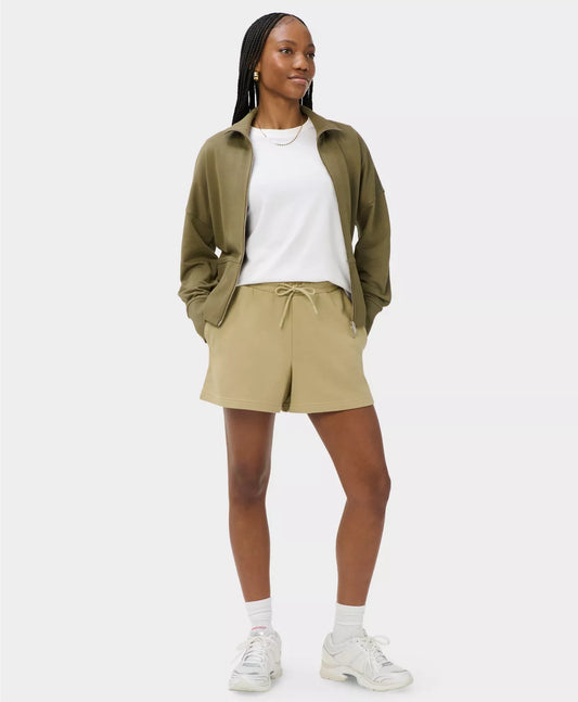 Revive Boxy Shorts in Green