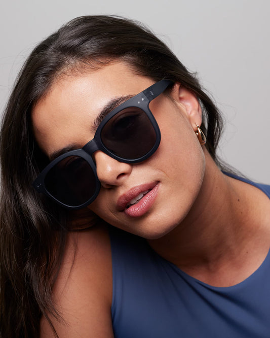 #N Sunglasses in Indigo
