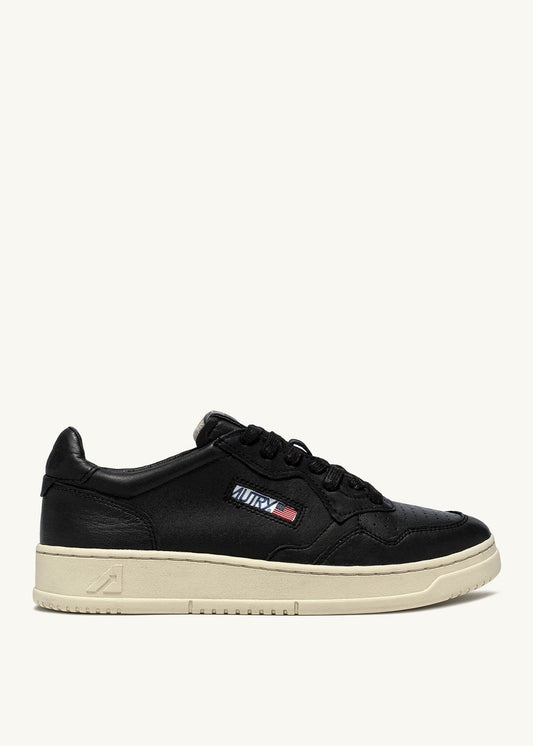 Medalist Low Sneakers  in Goat Black