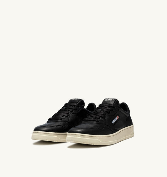 Medalist Low Sneakers  in Goat Black