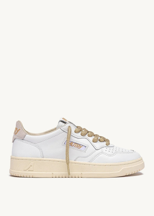 Medalist Sneakers   Swoll in White Leather