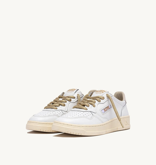 Medalist Sneakers   Swoll in White Leather
