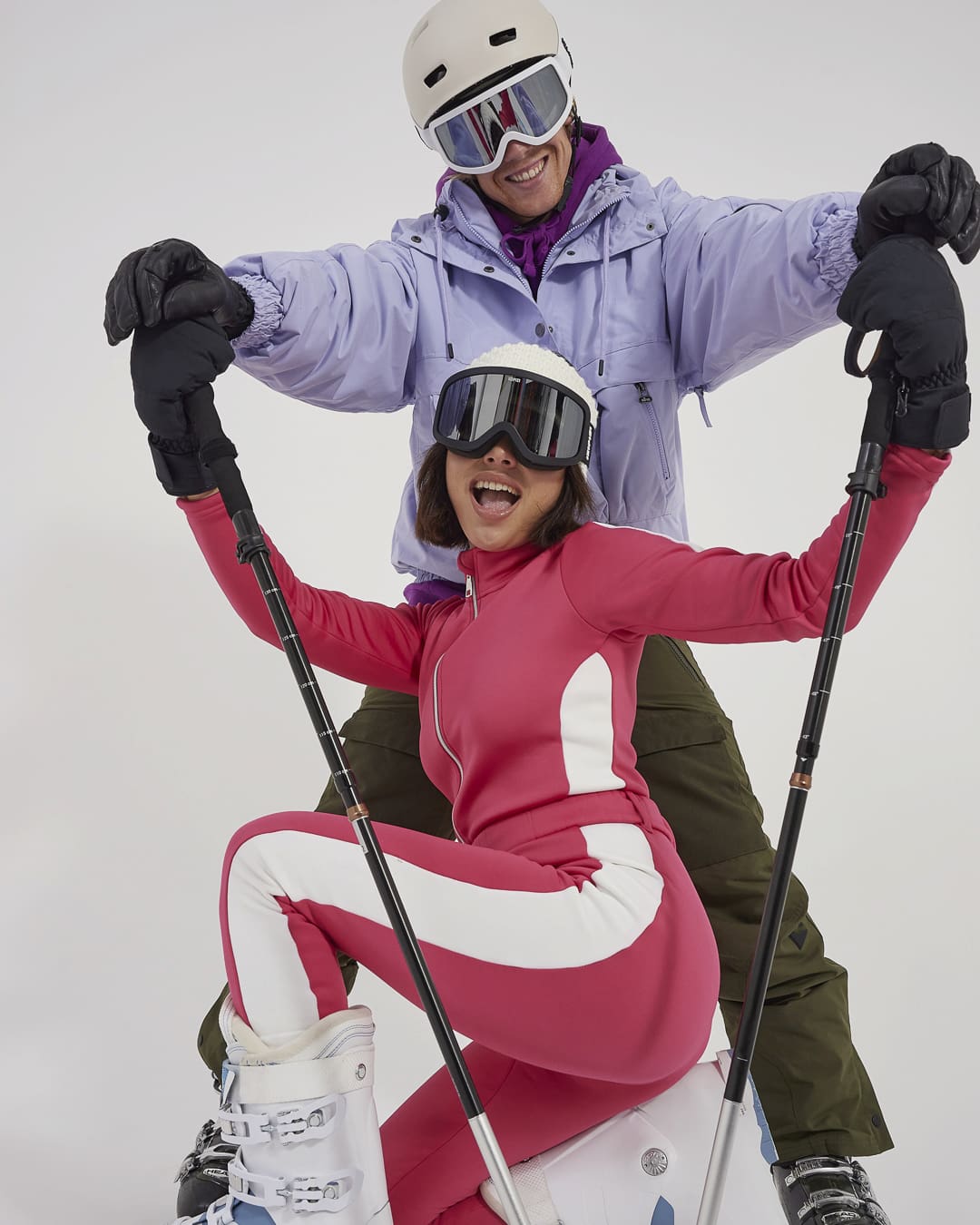 #Snow All Weather Ski Glasses in Black