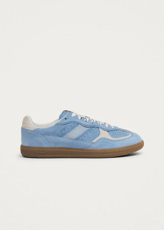 TB490 Rife Cornflower Sneakers in Blue Cream Leather