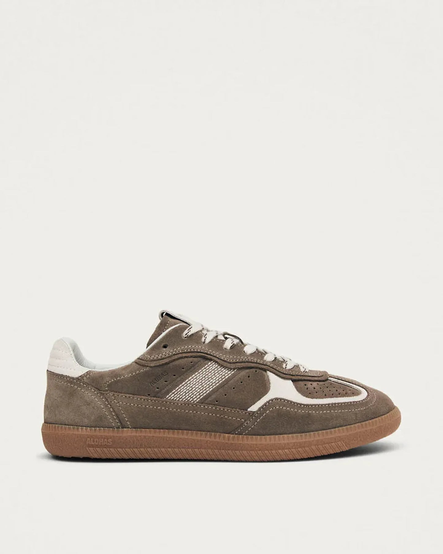 TB490 Rife Sneakers in Taupe Leather