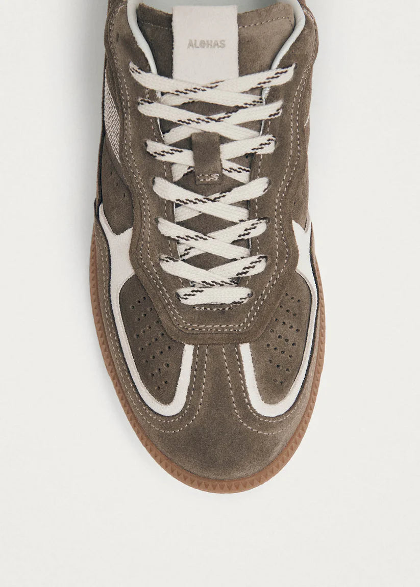 TB490 Rife Sneakers in Taupe Leather