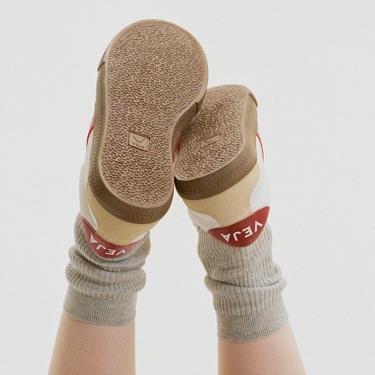 Volley Sneaker in White Pekin Bark