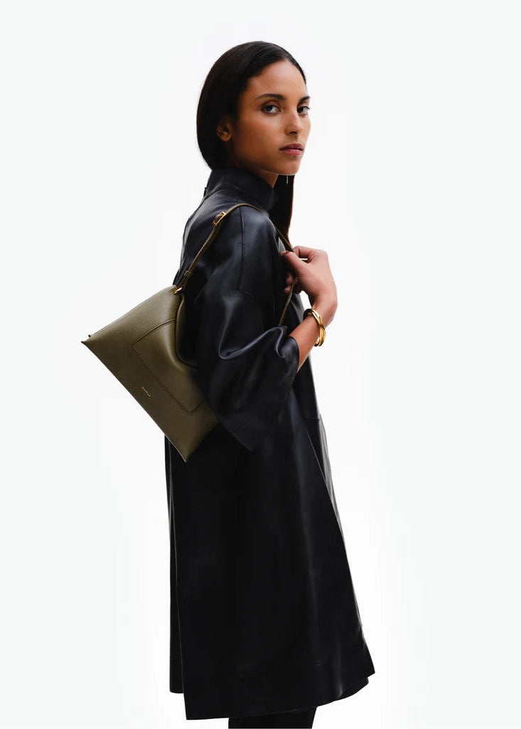 PENELOPE SLOUCH BAG - OLIVE CRUST - WANDLER