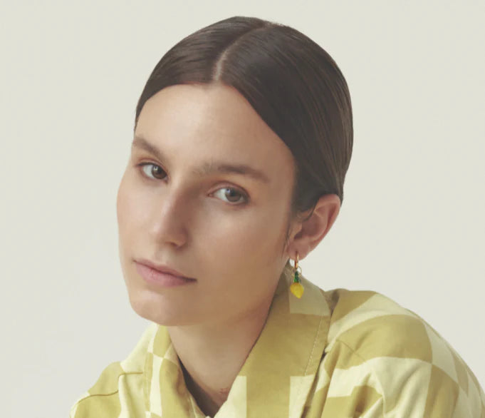 Lemon Glass Earrings