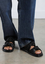 Tye Slide in Black