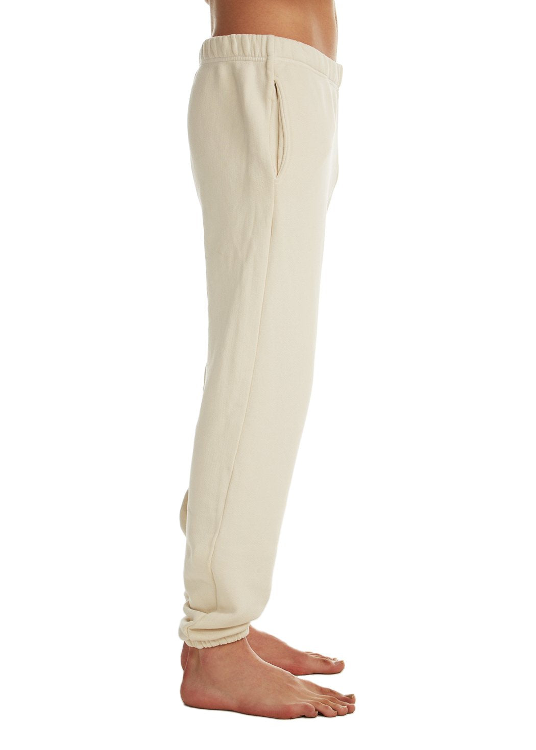HEAVY WEIGHT CLASSIC SWEATPANT-IVORY