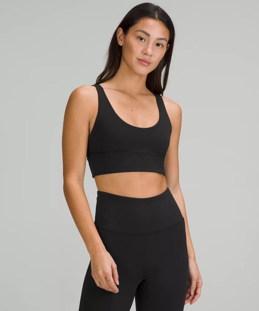 ALIGN BRA LIGHT SUPPORT A/B CUPS-BLACK