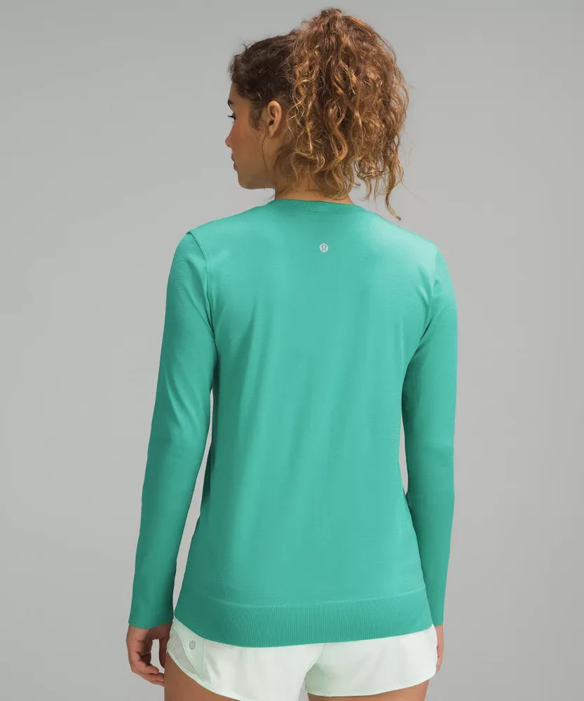 SWIFTLY RELAXED LONG SLEEVE SHIRT-MALDIVES GREEN