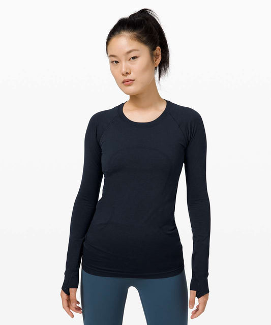 SWIFTLY TECH LONG SLEEVE 2.0-TRUE NAVY